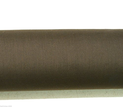 Polycotton Chocolate Fabric Material Plain Colour By The Metre 115cm wide (45")