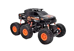 Kn2 MART 6 Wheel Rock Crawler Car 2.4GHZ 1:16 Scale Monster Truck Remote Control 4WD Climbing Racing RC Car Toys for 5 Years Old Kids Boys (Multicolor)