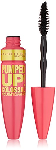 Maybelline New York Volum' Express Pumped Up Colossal Washable Mascara, Glam Black, 0.33 Fluid Ounce Maybeline New York