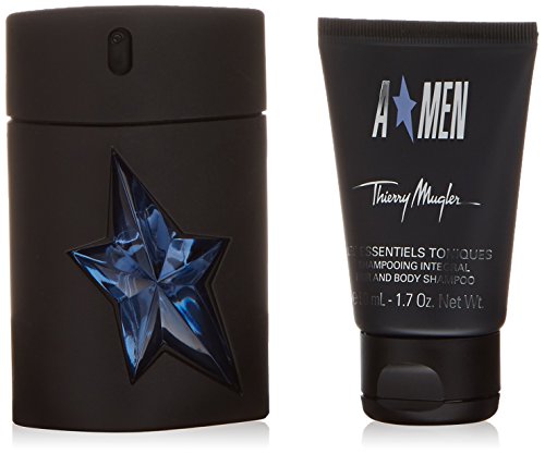 Thierry Mugler A Men Eau De Toilette 50 ml and Shampoo Gift Set 50 ml
