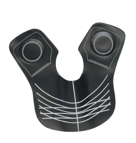 Comair Schneidekragen lang schwarz Schneidekragen extra lang für längeres Haar