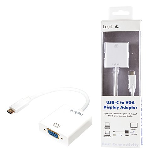 LogiLink UA0237 USB 3.1 Typ C-auf-VGA Display Adapter - 3