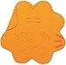 Wallaboo Baby Blanket Fleur, Supersoft 100% Cotton, For Pram, Moses Basket or Crib and Travel, Sun Orange