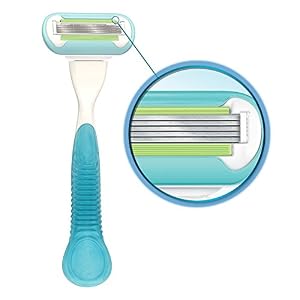 Gillette Venus Extra Smooth Women's Razor Blade Refills x6 with 3 Curve-Hugging Blades - Image 4