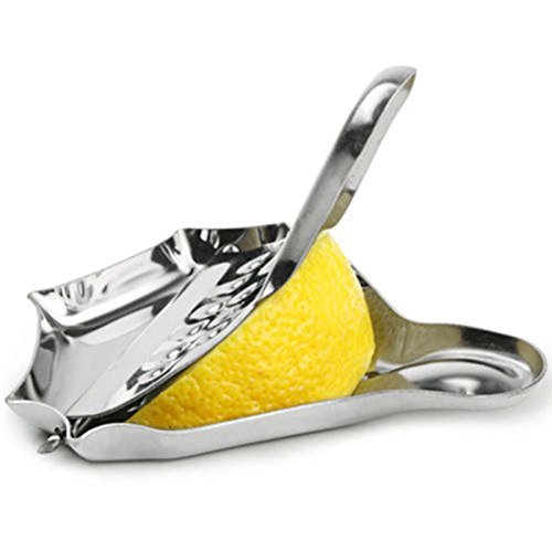 goodchanceuk 4er Pack Edelstahl Manuel Saftpresse Druckmaschinen Fruit Orange Citrus Handheld Drücken - 4
