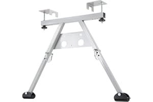 Lfhelper Ladder Standoff Stabiliser, Roof Ladder Hook Kit, 150 kg/ 330 lbs Load Support, Extension Ladders Stand Off, Adjustable Width & Height, for Roof Maintenance, Painting, Gutter Cleaning