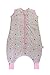Produktbild Schlummersack Ganzjahres Schlafsack mit Füssen für Mädchen 2.5 Tog - Elefanten Grau/Pink - 12-18 Monate/80 cm