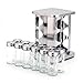 Produktbild Küche Vorratsglas Rack Flasche Dosen Rotierenden Boden 12 Stück Set Kanister Set mit Drehbaren Halter Gewürzglas Set