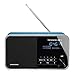 Price comparison product image Grundig DTR 4000 DAB+BT Pearled Blue