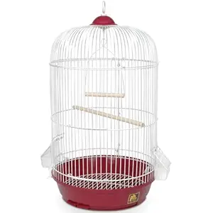 Prevue Hendryx SP31999R Classic Round Bird Cage, Red