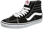 Vans U Sk8 Hi - Baskets Mode Mixte Adulte - Noir (Noir/Blanc)- 41 EU (Taille Fabricant : 8.5 US)