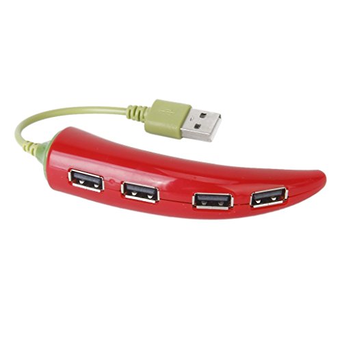 USB 2.0 HUB 4 Port Pfeffer für PC Laptop - 2