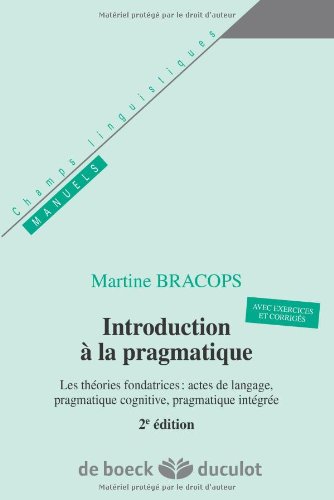 Introduction à la pragmatique Introduction à la pragmatique