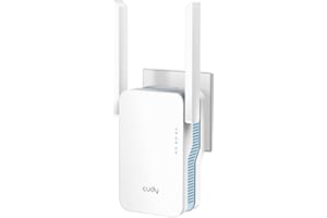 Cudy RE1200 Booster wireless AC1200 Dual Band WiFi Extender, WiFi Range Extender, 300 Mbps su 2,4 GHz, 867 Mbps su 5 GHz, copre fino a 1500 piedi quadrati, collega 30 dispositivi, modalità AP, WPS