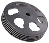  Kupplungsglocke MALOSSI MHR für PIAGGIO Ø 107mm, schwarz, \