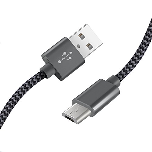 C  ble Micro USB Pavoma Chargeur Samsung - 1M Lot de 2 - Chargeur Micro USB en Nylon Tress   Cordon Micro Rapide pour Samsung Galaxy S7 Edge S6 S5 S4 