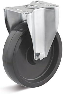 Bracket wheel with heat resistant Plastic wheel 125mm with bearing Carrying capacity 150kg