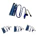 Produktbild Fenteer 4x PCI-E PCI Express 16X to 1X Riser Card Adapter Extender Flexible Extension Cable
