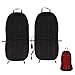 Produktbild FORNORM Auto Sitzheizungen, Auto Sitzkissen Beheizbar mit Zigarettenanzünder Steckdose Stecker für DC 12V die meisten Fahrzeuge, Kleine Check 2 Pack