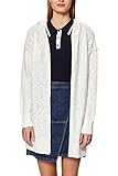 Sportive und verschlusslose Strickjacke mit Kapuze