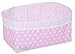 Little Dutch Baby Storage Basket (Large, Pink Star)