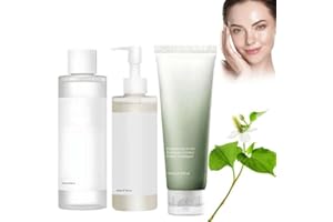 ‎AGCTRLER Heartleaf Quercetinol Pore Deep Ceanseing Foam 150ml, Heartleaf Porenkontroll-Öl 200ml, Heartleaf 77% beruhigender Toner 250ml für Gesicht, Damen / Männer