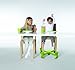 Portable chair booster KABOOST green