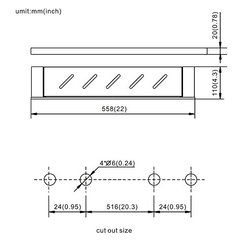 Homelody Schwarz Badregal 304 Edelstahl Wand Duschregal Wandablage Regal Seifenhalter Wandmontage Halter Bad/Badzimmer - 2