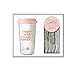 Zoella Travel Mug & Gloves Set Warm Hands, Warm Heart Gift Set