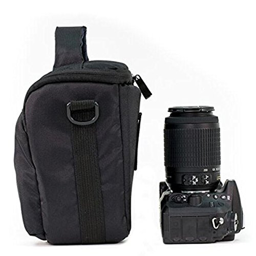 MegaGear Sac de casque de haute qualit   pour Nikon D610 avec 24-85 lentille  D7100 avec 18-105  D5600  D3400  D3200  D3100  D3300  D5300  D5200  D5100  A5100  Canon Powershot SX520 HS  SX530 HS