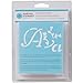 Produktbild Plaid: Craft Martha Stewart Alphabet Schablonen groß 48/pkg-italic Flourish – Schriftgröße 3,5 ° cm Handmeißel