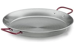 Lacor 63633- Padella per Paella di Ferro 32 cm