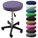 Produktbild Linxor ® Runder hocker mit Rollen, höhenverstellbar von 45 bis 62 cm, drehbar um 360° – Neun Farben – Norm NF EN 1022