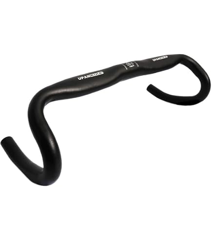 Guidon Vélo Route Deda Elementi Zero2 DCR – Forme RHM-EVO – 42 Cm – Alliage 6061 – Câbles Intégrés