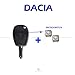 Price comparison product image Shell Shell + Blade + micropulsanti Key Remote Control 2 Keys Dacia Logan Duster with Microswitch