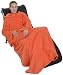 Produktbild Napelino - Die Kuscheldecke / Lesedecke / Wellnessdecke mit Ärmeln, orange