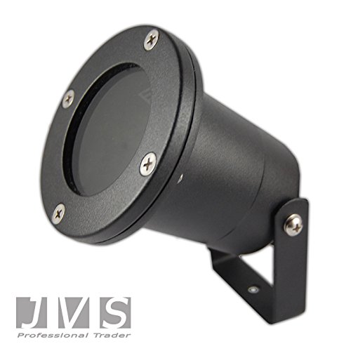 GARDEN LED Bodenstrahler 230V IP65 Bodenleuchte Gartenstrahler Teichstrahler mit LED 4W Warmweiß(1 Stück)
