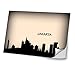 Produktbild Voyage Jakarta, Indonesia, Skin-Aufkleber Folie Sticker Laptop Vinyl Designfolie Decal mit Ledernachbildung Laminat und Farbig Design für Laptop 10.2"