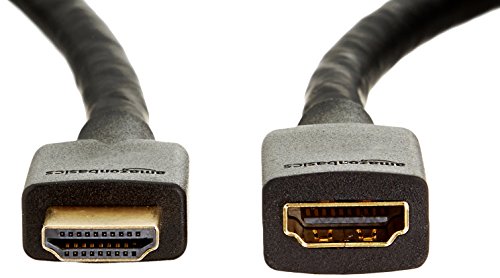 AmazonBasics Hochgeschwindigkeits-HDMI-Verlängerungskabel, 3,1 m - 2