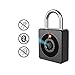 Produktbild Smart Fingerprint Vorhängeschloss - Smart Lock Diebstahlsicheres, schlüsselloses, biometrisches Schloss für Fitnessstudio, Sport, Schule und Mitarbeiter, Fahrrad, Koffer, Aufbewahrung, USB-Aufladung