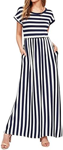 Clearance!!! Women Dress Sexy Summer Long Sunday77 Women Dress Valentine's Day Maxi BOHO Evening Party Beach Dresses Sundress Halter Sleeveless Ankle-Length (S, Black)