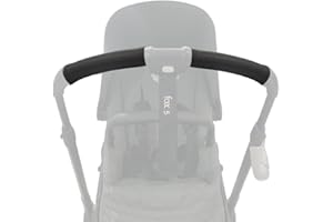 PROTEC TIF PROTECTIF | Fundas de Polipiel para Manillar Compatible con Bugaboo FOX 5 y DRAGONFLY (Se colocan sobre las Fundas originales)