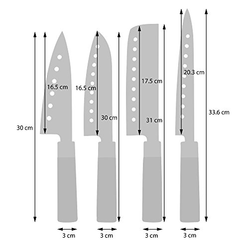 ProCook japanisches Messerset, 4-teilig - 4
