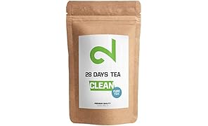 DUAL Clean-28 Days Puretox Tea |Per Donne E Uomini| Complesso Vegetale Tradizionale Attivo | 85 G Di Foglie Sciolte Senza Additivi | Integratore Naturale Al 100%, Vegan & Gluten-free | Germany Made