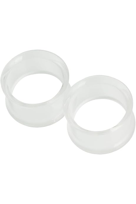 Dilataciones 14mm silicona, plástico, acero. Con rosca o túneles