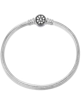 NinaQueen Charm Armband-Damen 925 Sterling Silber