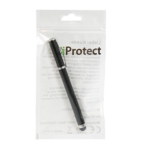 iProtect Kunstleder Tasche für MEDION LIFETAB Schutz Hülle Case mit Stylus PEN für S10346 MD 98992 und S10366 MD 99781 10,1 Zoll weiß - 5