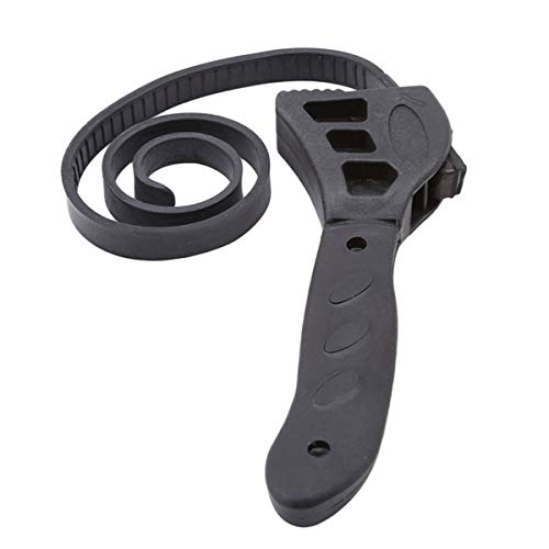 Preisvergleich Produktbild Winwinfly Auto Reparaturwerkzeuge 500mm Universalschlüssel Gummi Strap Verstellbarer Schraubenschlüssel Öffner-Werkzeug
