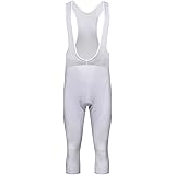 Luisbibe Pantaloni con Bretelle da Ciclismo da Uomo 3/4 Calzamaglia da Bicicletta da Mountain Bike Pantaloni Imbottiti Traspi