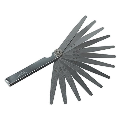 Sealey S0517 Metric Feeler Gauge, 13 Blade
